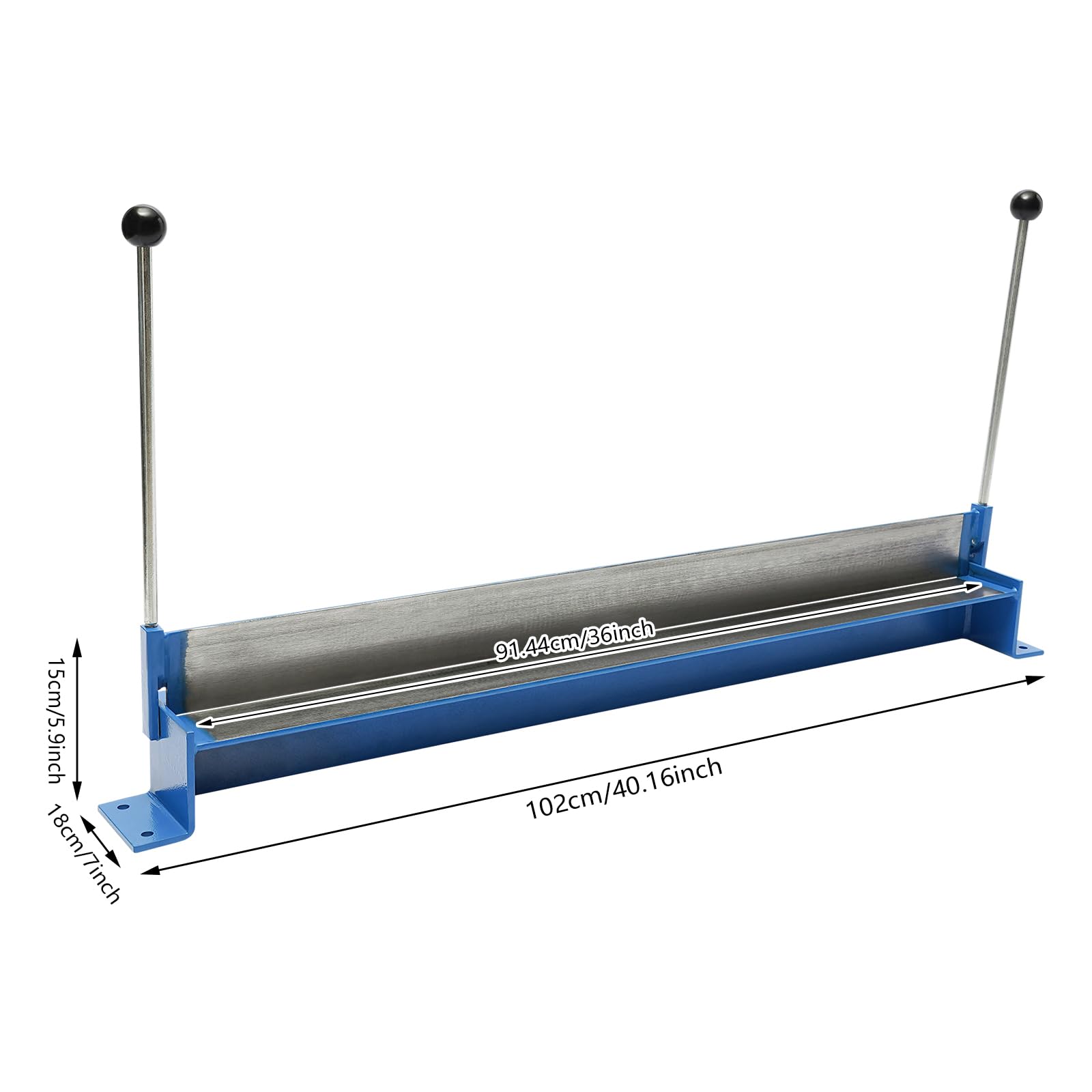 Macchina piegatrice in lamiera, 110 cm, 0-135°, per lamiera di rame, lamiera di alluminio, ecc., fino a 1,5 mm