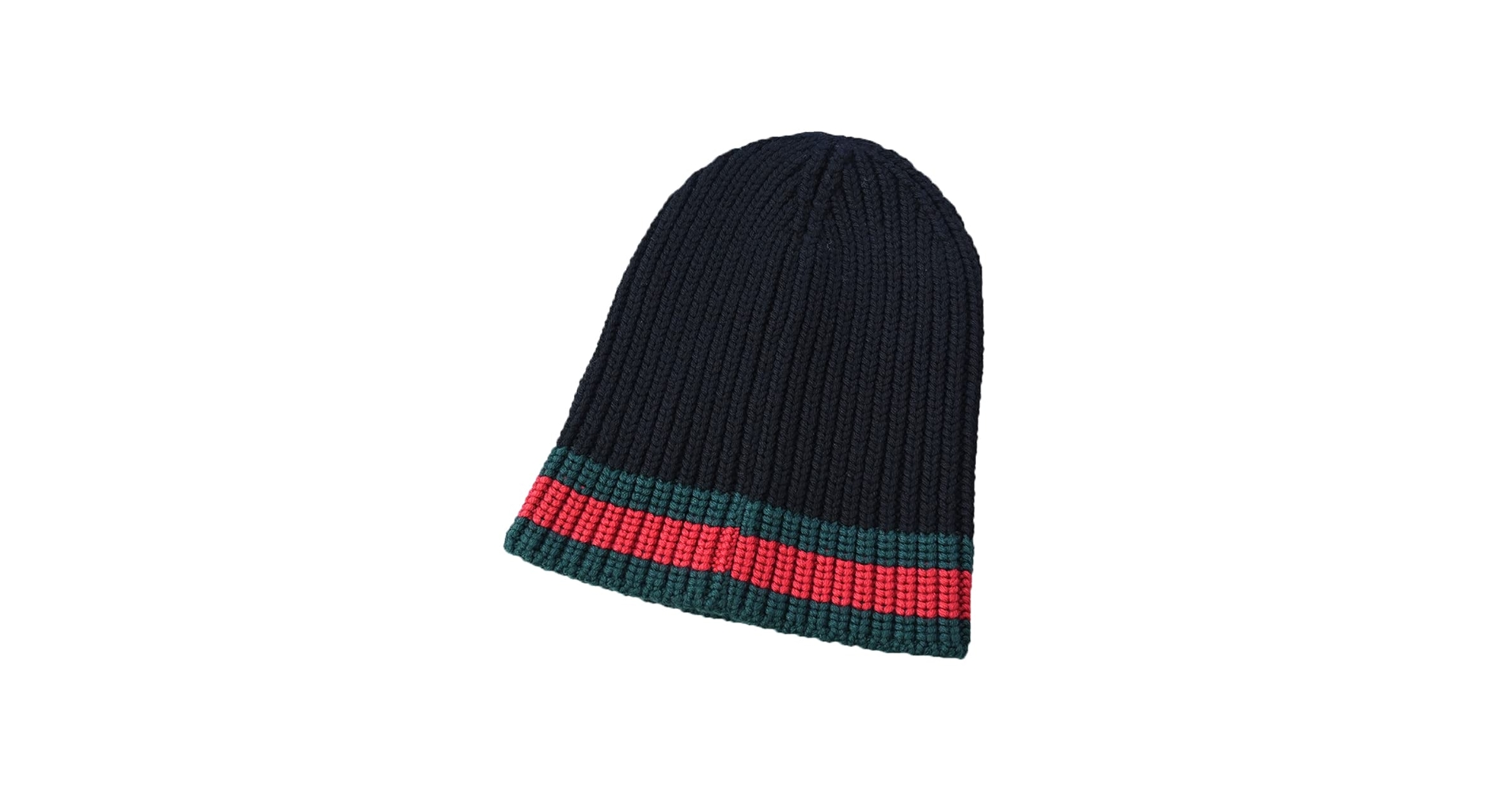 Amazon | [グッチ] ニットキャップ ニット帽 ウェビングライン メンズ