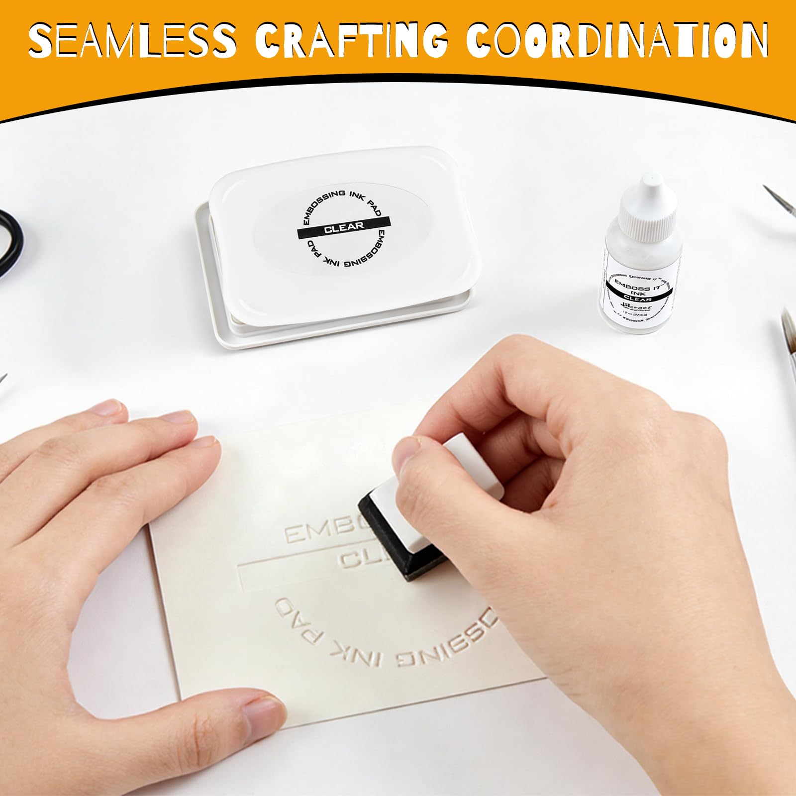 ForraFun Embossing Ink Pads - DIY Cards & Scrapbooking -5