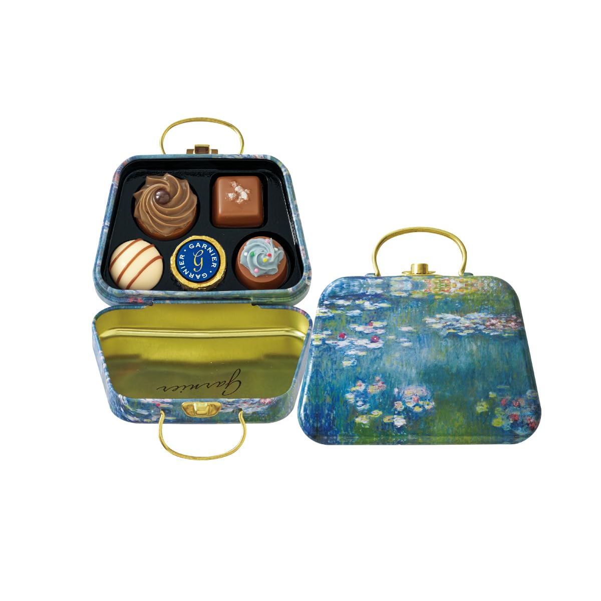 ゴンチャロフ ガルニエ 缶 ボックス Garnier Assorted Box Amazon | 905 ガルニエ E 5個 アート缶 チョコレート | ゴンチャロフ