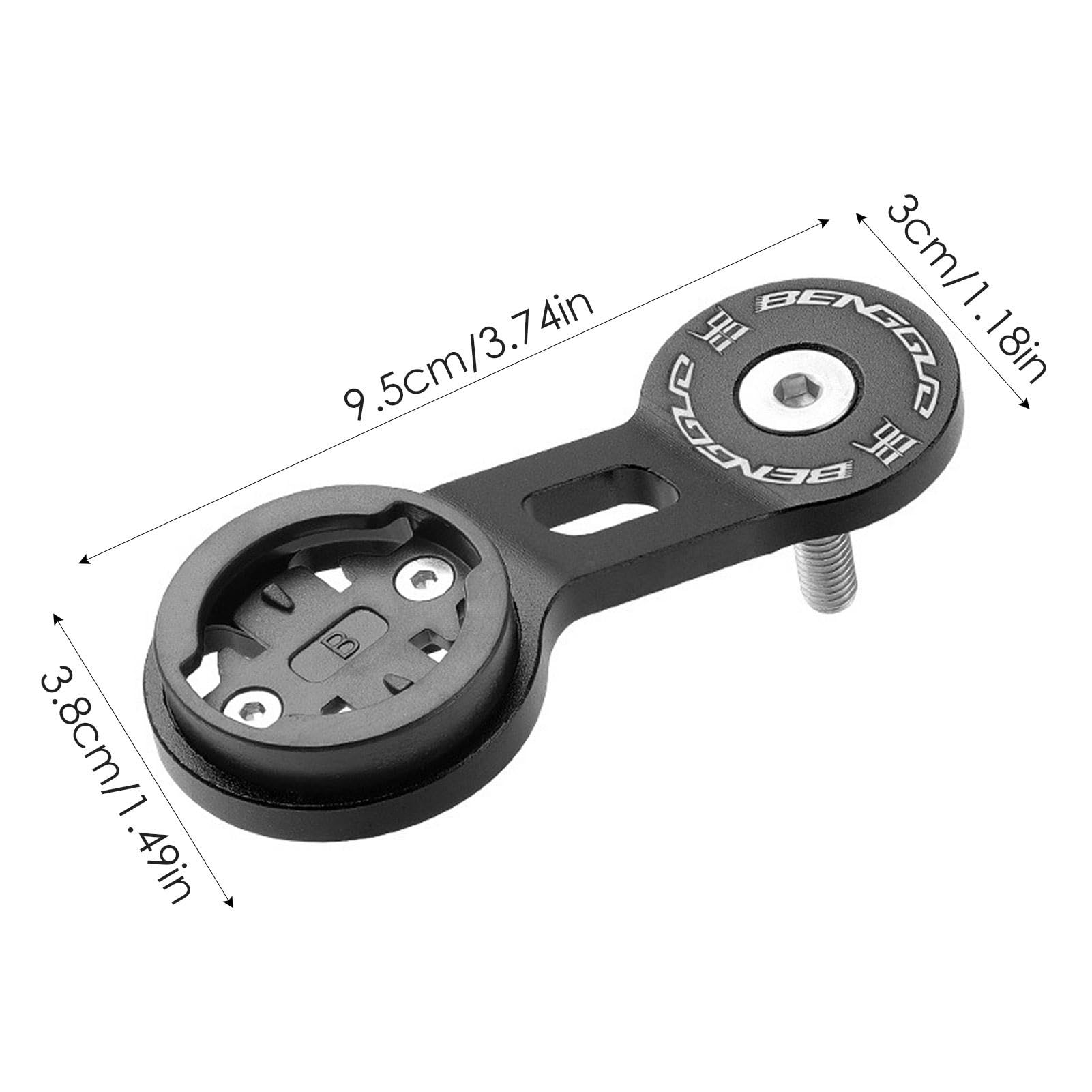 Mtb Strada Bici Da Corsa Numero Di Targa Supporto Del Supporto Pieghevole Biciclette Torcia Elettrica Del Computer Cronometro Piatto Di Staffa Di Supporto Del Supporto Di Carta - Foto 2