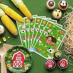 50pcsfarmpartygiftbagsfarmanimalthemedgoodiebagsforkidsbirthdaygreenbarnyardcandybagsfarmhousepartyfavorsuppliesforbabyshowerfarmthemecelebrations Urban Country Home Decor 50 pcs farm party gift bags farm animal themed goodie bags for kids birthday green barnyard candy bags farmhouse party favor supplies for baby shower farm theme celebrations urban country home decor