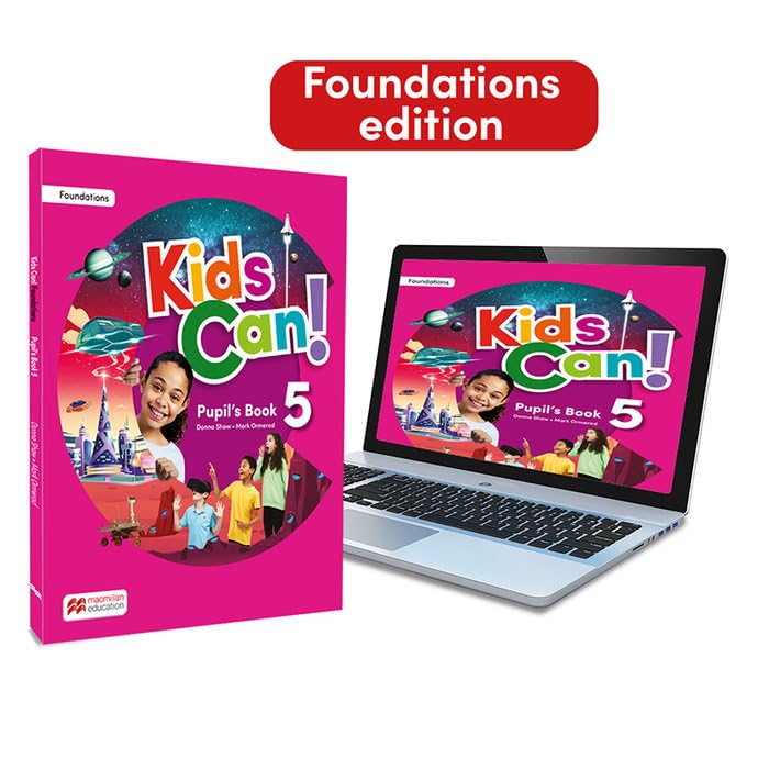 KIDS CAN! Foundations 5 Pupil's Book: libro de texto impreso con acceso a la versión digital