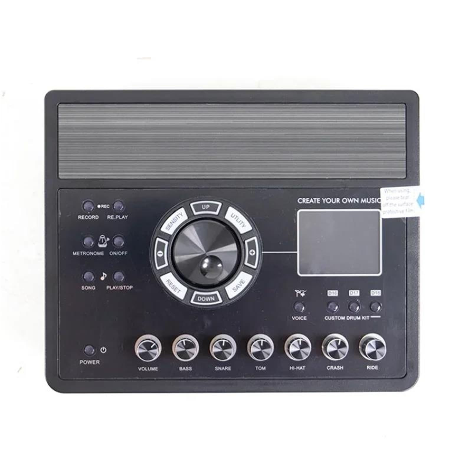 Set Di Batteria Elettronica Professionale Full-mesh Da 8 Pezzi Principianti batteria elettronica