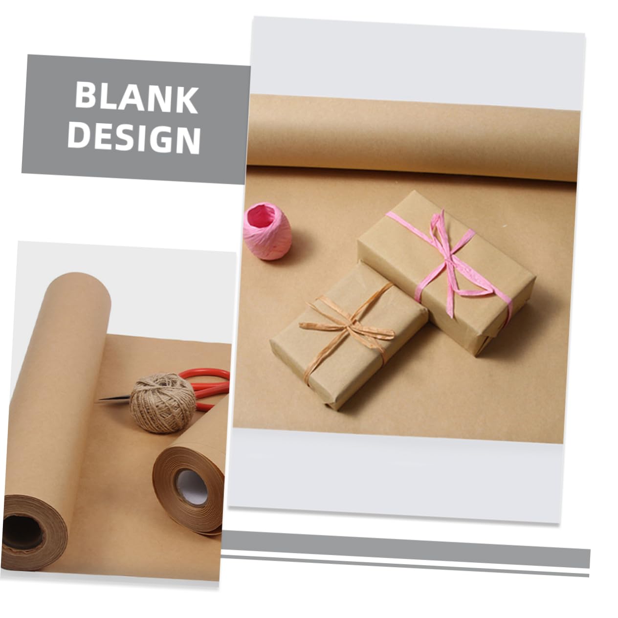 SEWACC Papel De Pulpa De Madera Para Envolver Para Regalos y Manualidades Diseño Clásico
