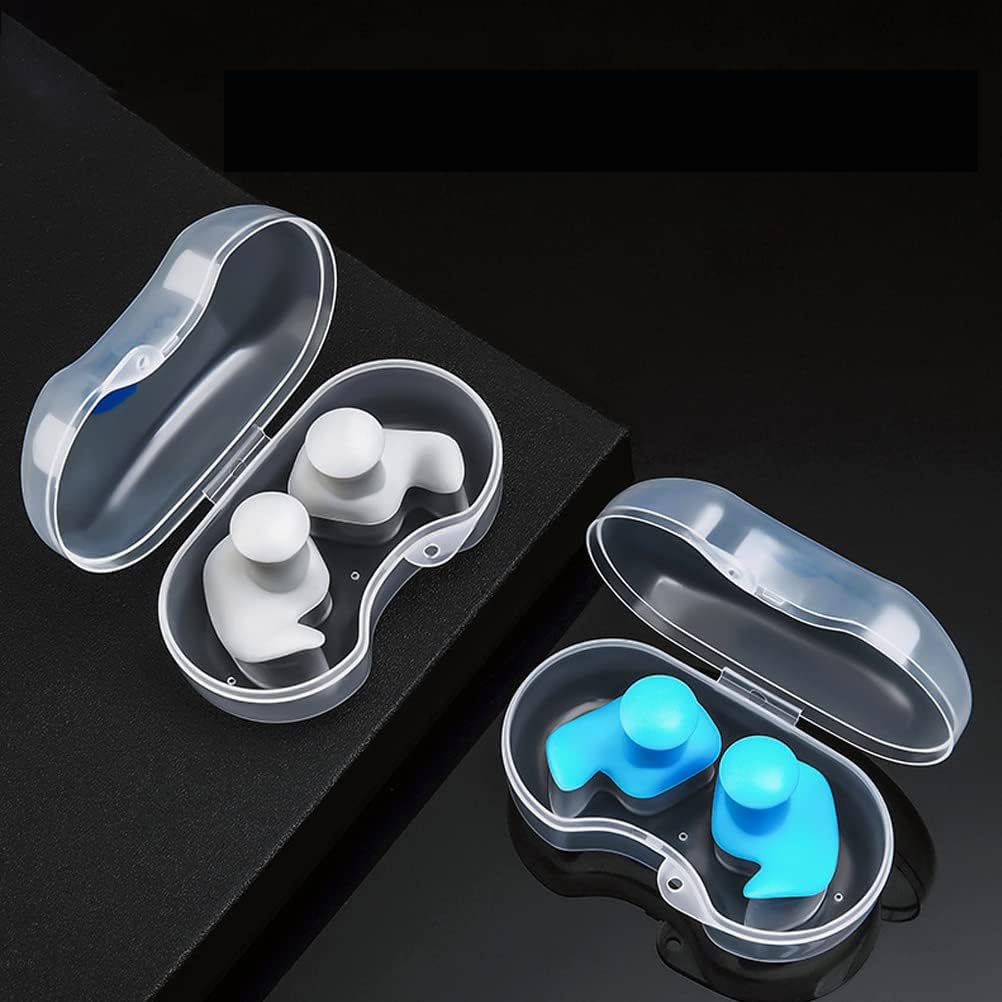 Earplugs for Swimming Bathing and Sleeping, Professional Reusable Silicone Swim Earplugs for Adult and children Swimmers, Watersports, Shower, Bathing, Scuba diving 1 Pair White (B0CH845KHM) Amazon Price History, Amazon Price Tracker