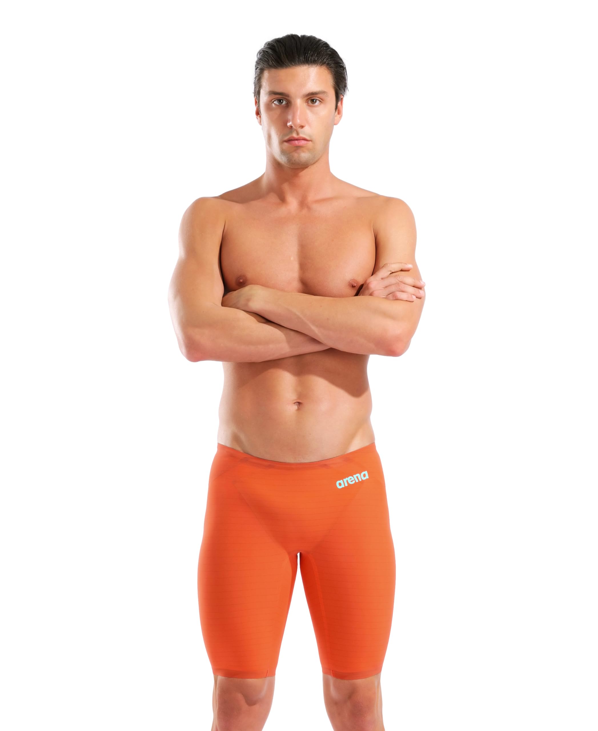 ARENA Mens Powerskin Carbon Air2 Jammer Racing Suit High Performance Compressive Swimsuit