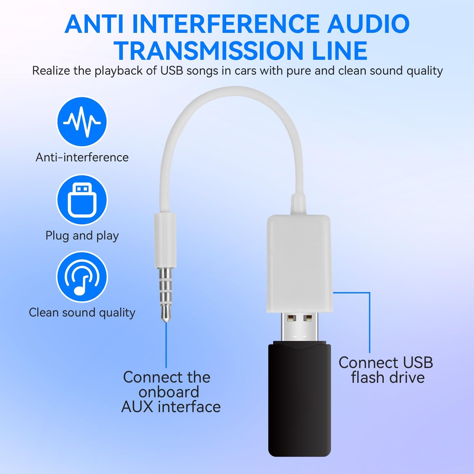 Spine Audio Maschio Da 3,5 Mm Jack A USB Femmina, Cavo Adattatore Convertitore, Convertitore Adattatore Per Telefono Cellulare, Cavo Altoparlante Collega L'unità Flash USB Per Intrattenimento Giochi