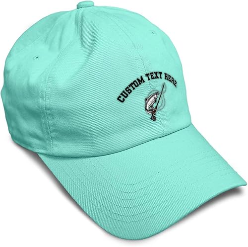 Vista 33 de Speedy Pros Gorra de béisbol suave con bordado de pesca con mosca, sombreros de algodón para hombres y mujeres