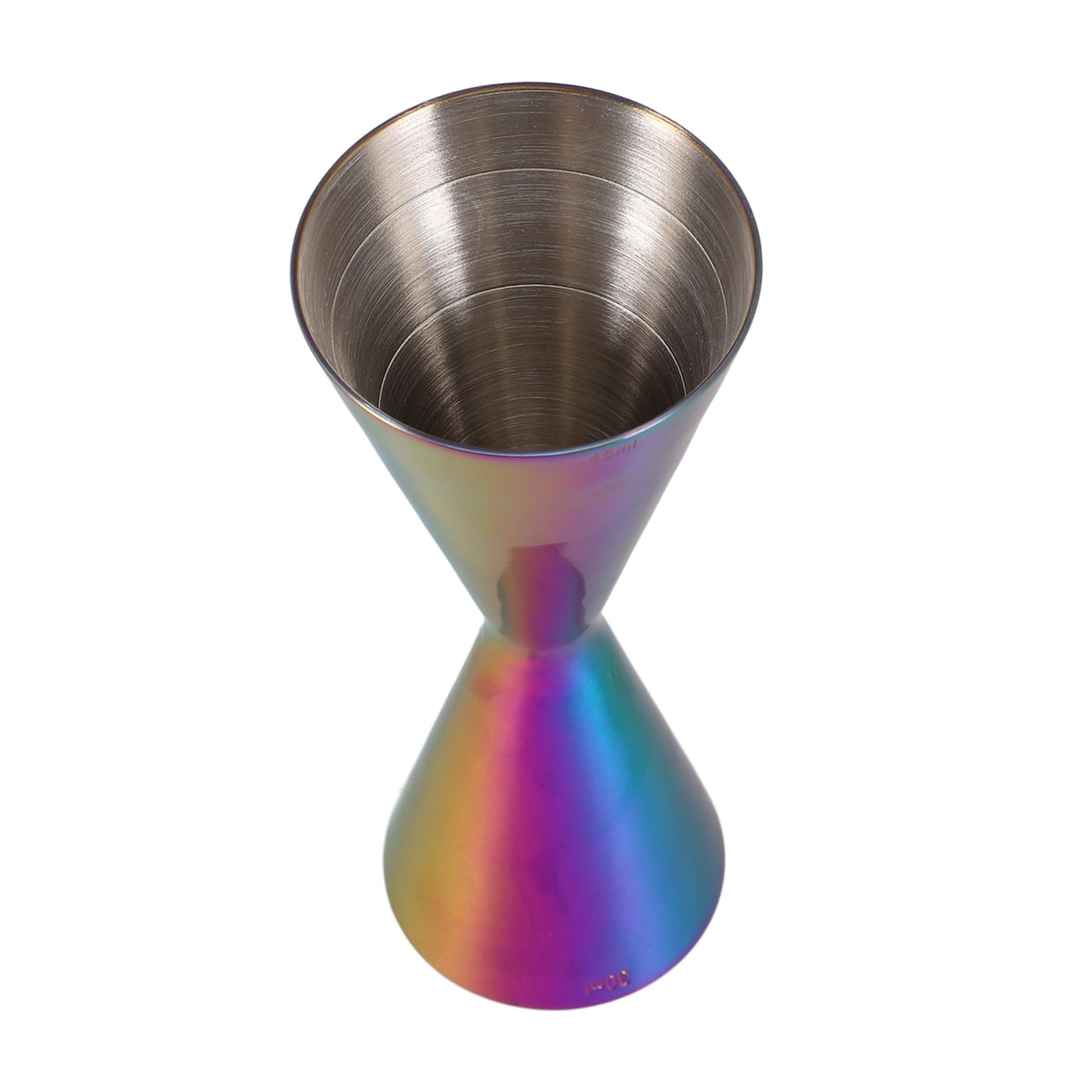 FUNOMOCYA Dual Measurement Jigger Bar Measuring Cup Cocktail Measure Shot Glass Stainless Steel Bartender Tool