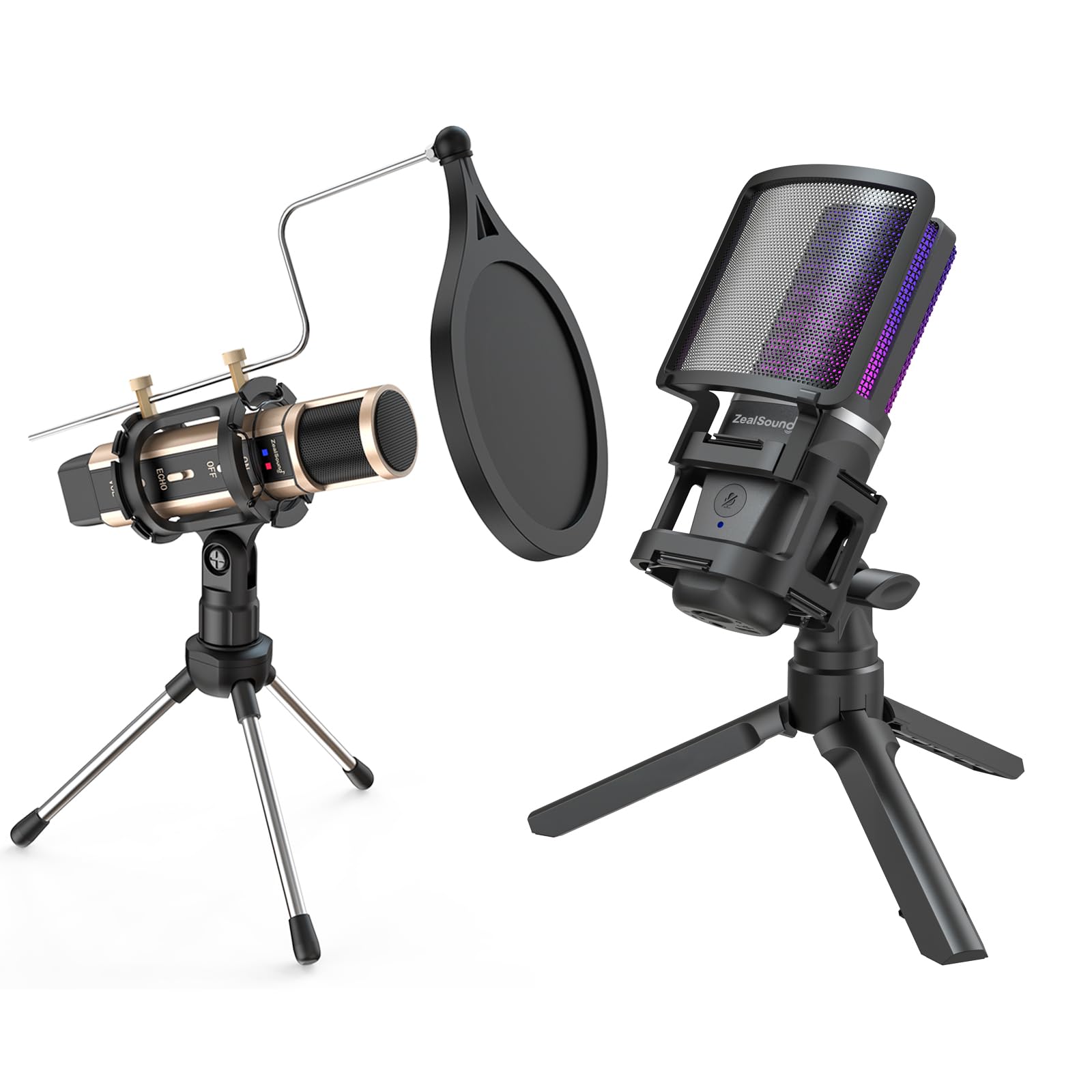 Amazon.com: ZealSound USB Condenser Microphone k08-2s-fba and A68