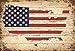 Artistic Reflections PA1092-24 24.5 x 32 in. American Flag in United States Map Wood Pallet Wall Art Sign