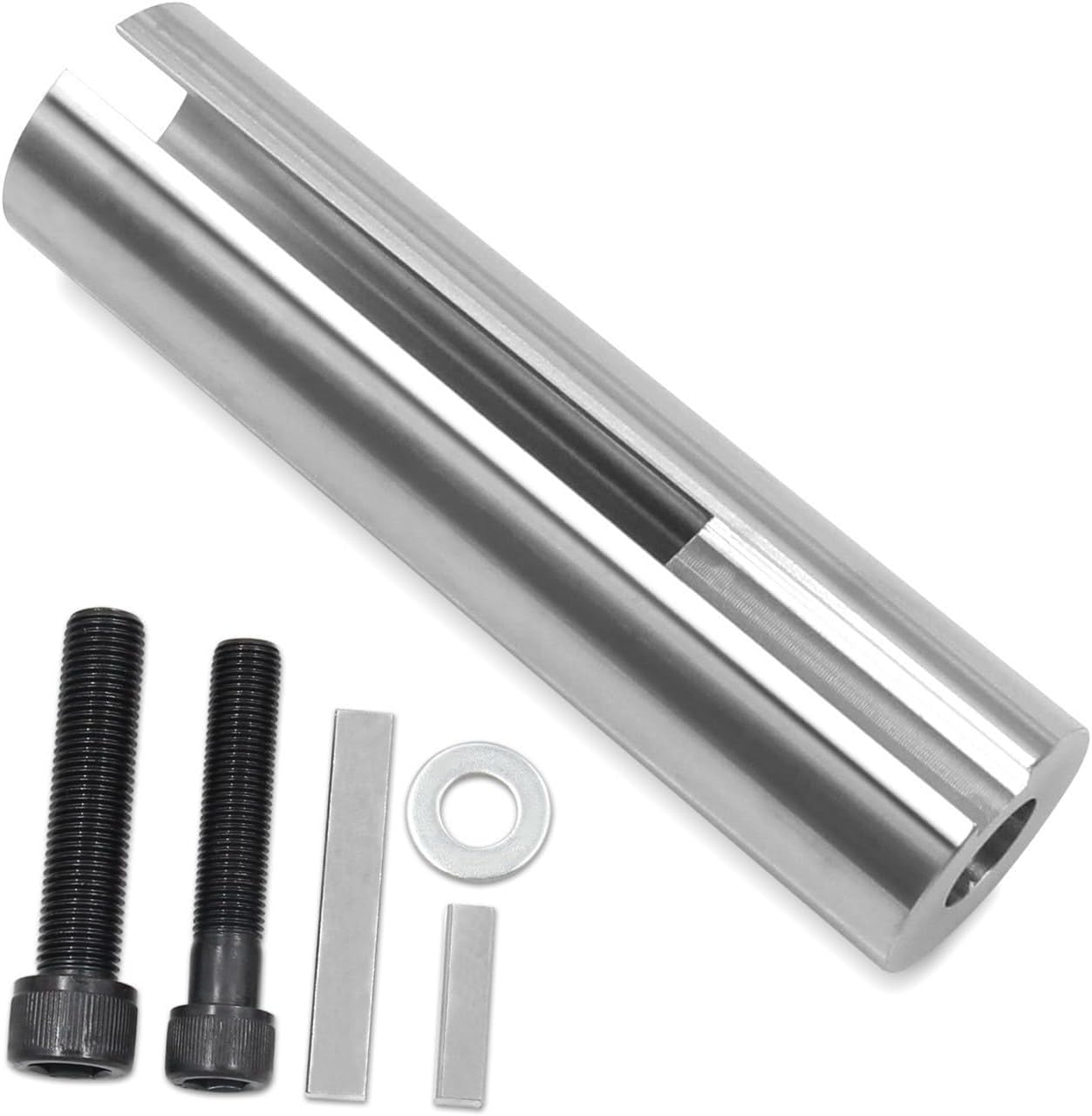 1/4in Engine Crank Shaft Sleeve Adapter Extended 1in to 1 1/8in Enlarge The Cranks Diameter to Fit Pulley