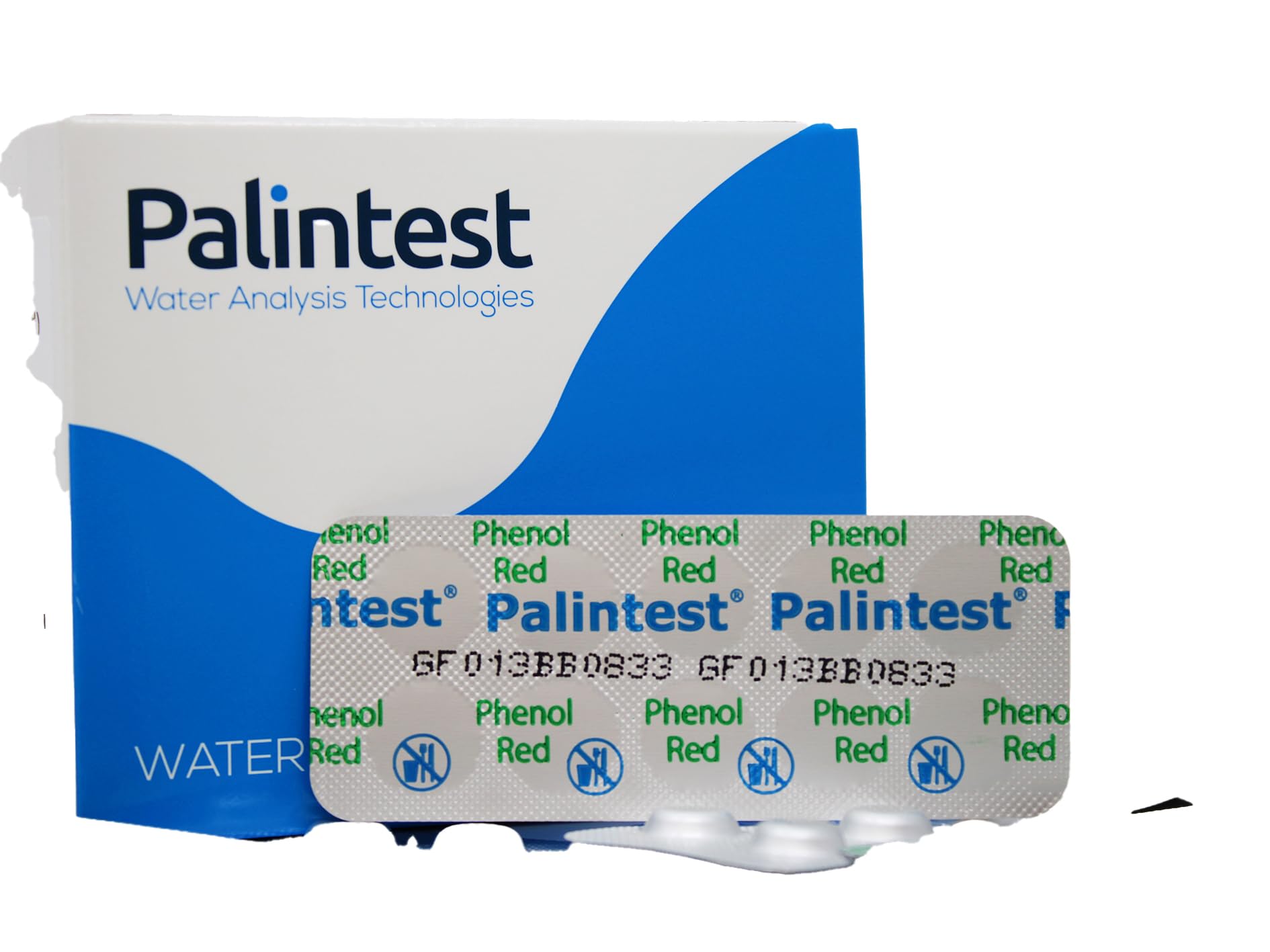 Palintest at 130 pH Phenol Red Tablets - Box of 250 Tablets