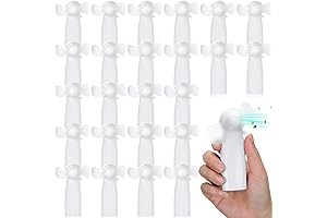 24 Pack Mini Handheld Fan Bulk Battery Operated