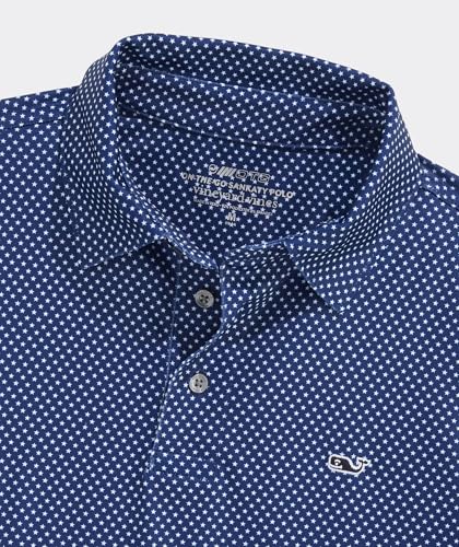 Image of Vineyard Vines Boys' Printed Sankaty Polo