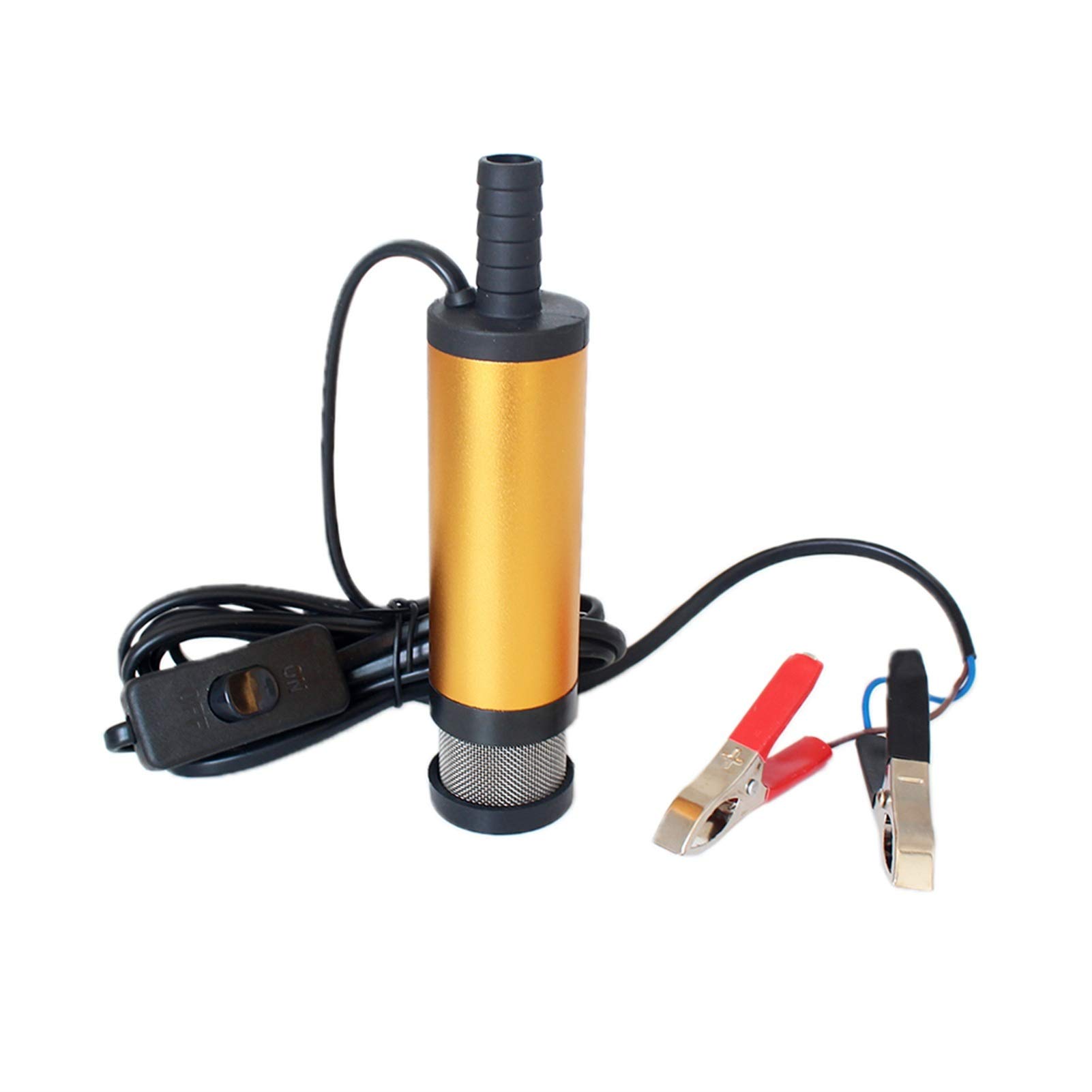 specjalistyczne narzędzia i gadżety elektryczna pompa zanurzeniowa 12 V 24 V DC do pompowania wody oleju napędowego, powłoka ze stopu aluminium, 12 l/min, pompa do transferu paliwa 12 V V V 24