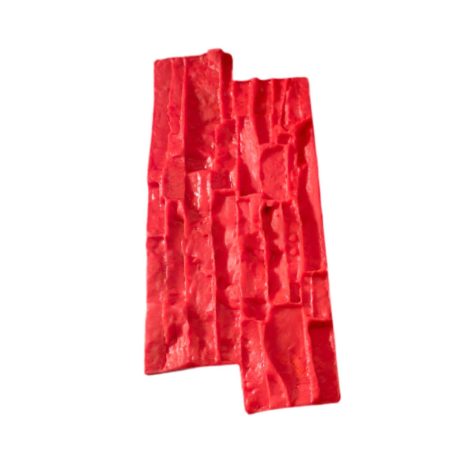 Milageto Modèle de moulage de béton de stromatolite de pavé de ciment de forme de tampon sans couture de texture de pierre réaliste pour la pelouse extérieure