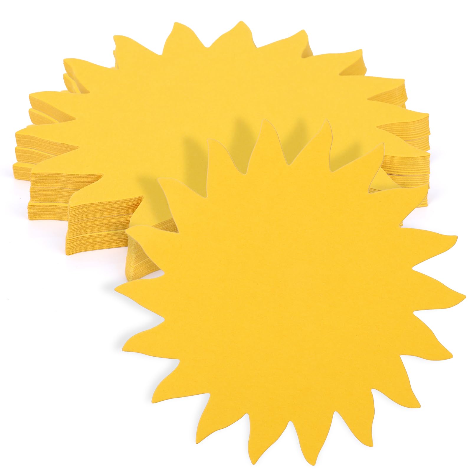 Sole di Ritagli Carta Bifacciale Dorata 120pz Decorazione Bacheche Fai Da Te