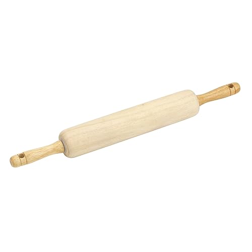 GoodCook Everyday Rolling Pin, 17 inches, Wood