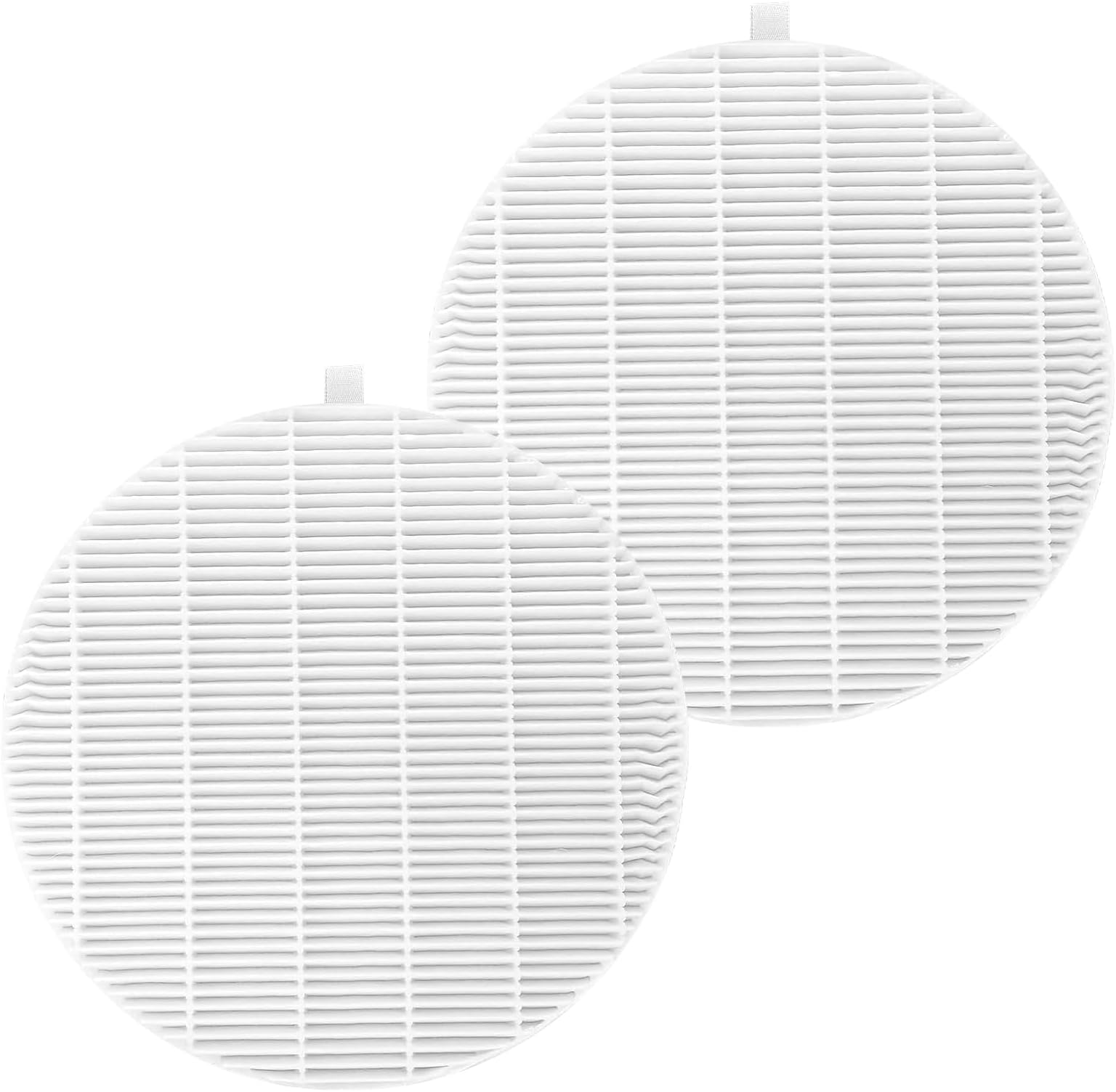 Nail Dust Collector Filter, 2 Pcs Nail Dust Extractor Filter, Reusable Dust Filter, Nail Dust Collector Replacement, Suitable for Melody Susie, for Professional and Home Nail Art(White)