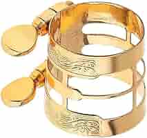 Amazon | 彫刻金属リガチャークラリネットマウスピース