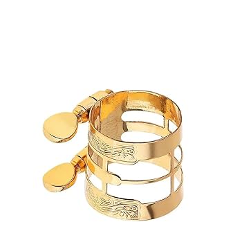 Amazon | 彫刻金属リガチャークラリネットマウスピース