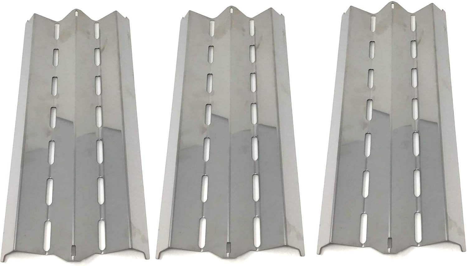 Grill Parts Zone Replacement Heat Shield for Broil King 9865-14, 9865-17, 9865-24, 9865-27, 9865-34, 9865-37, 9865-54, Huntington & Sterling (3-PK) Gas Models,