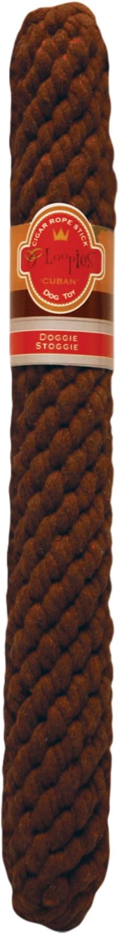 Loopies Doggie Stoggie Rope Fetch Stick