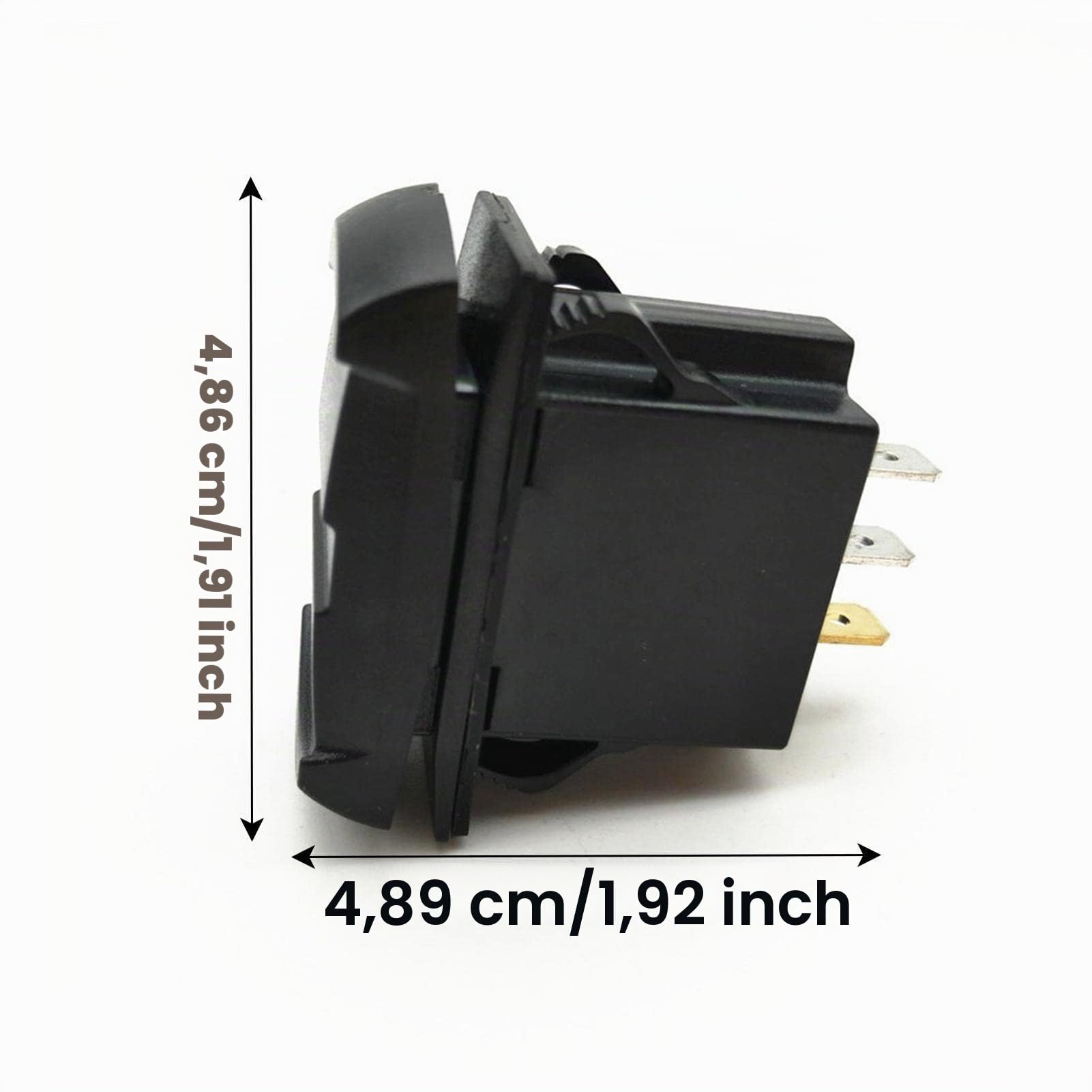 Medidor de voltios de batería dual, voltímetro doble digital LED de 12 V-24 V, probador de medidor de voltaje compatible con coche, camioneta, caravana, camión, paquete de batería Zorq