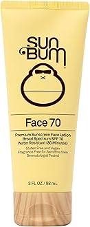 Sun Bum Original SPF 70 Sunscreen Face Lotion - Broad Spectrum Moisturizing F...