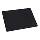 Logitech G240 Cloth Gaming Mouse Pad, Optimized for Gaming Sensors, Moderate Surface Friction, Non-Slip Mouse Mat - Black