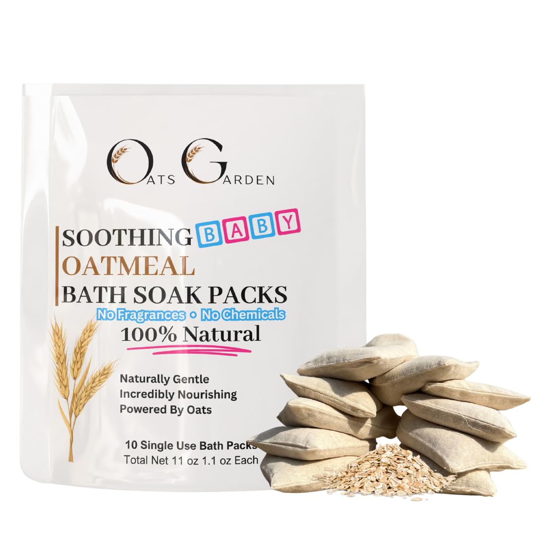 Oats Garden Baby Oatmeal Bath Soak Organic Oatmeal