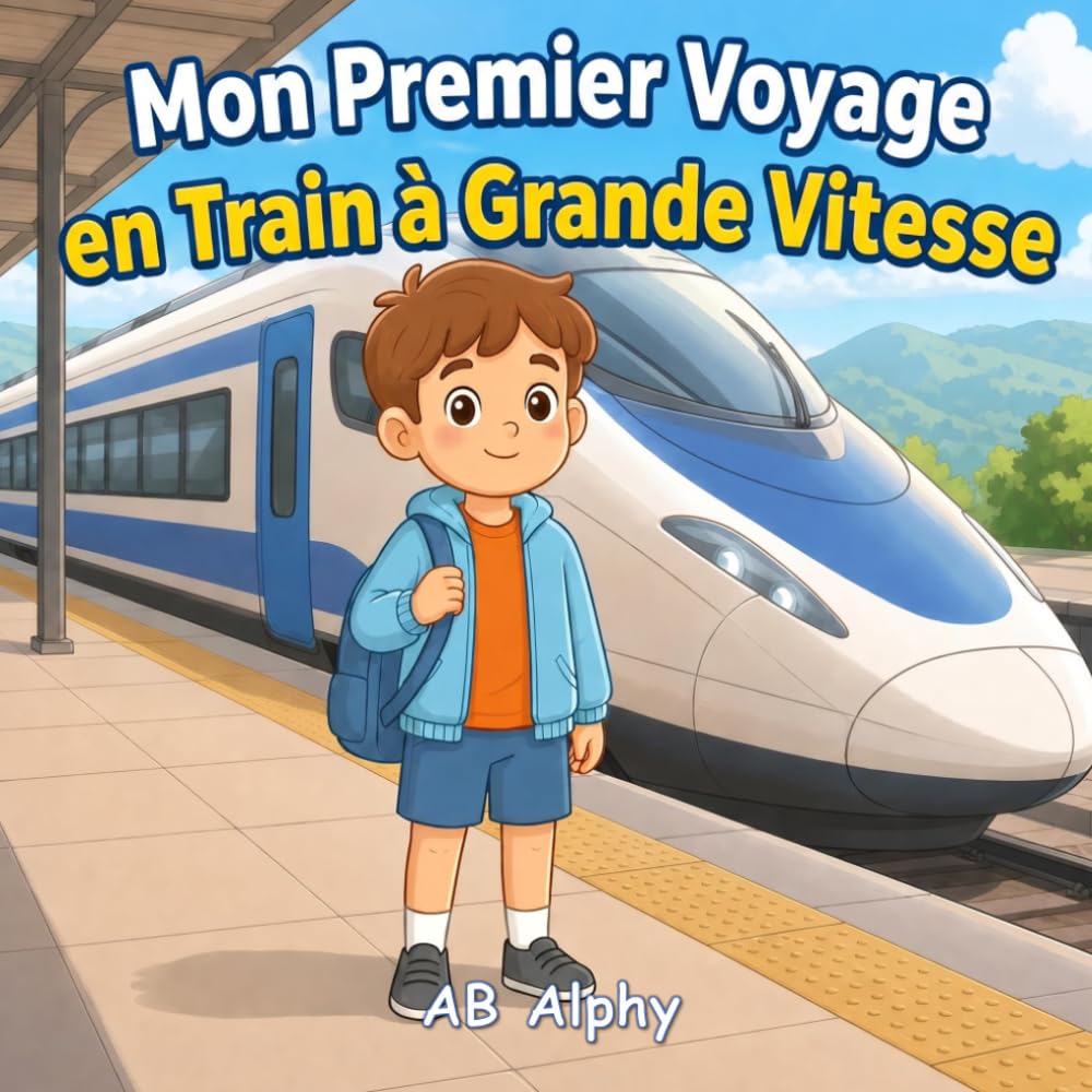 Mon Premier Voyage en Train à Grande Vitesse: Une douce histoire sur la sécurité, le courage et un premier voyage en train à grande vitesse