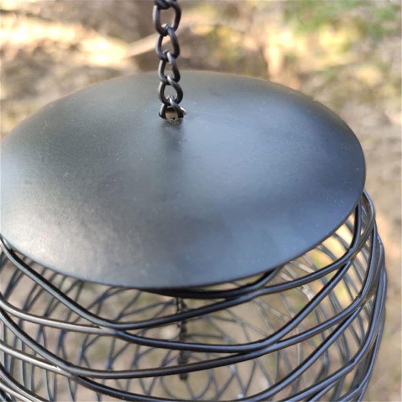 Karmnik Burd Outdoor Bird Feeder Ball Wiszący Siatkowy Dozownik Żywności Narzędzie Do Karmienia Ogród Yard Outdoor Decor Karmnik Ptaków Zewnątrz