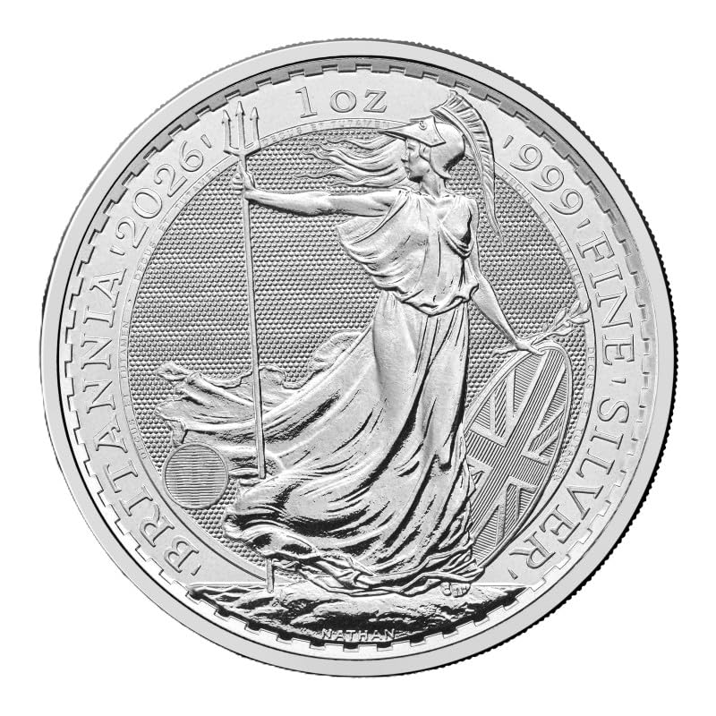 Silbermünze 1 oz Britannia 2026 King Charles Royal Mint