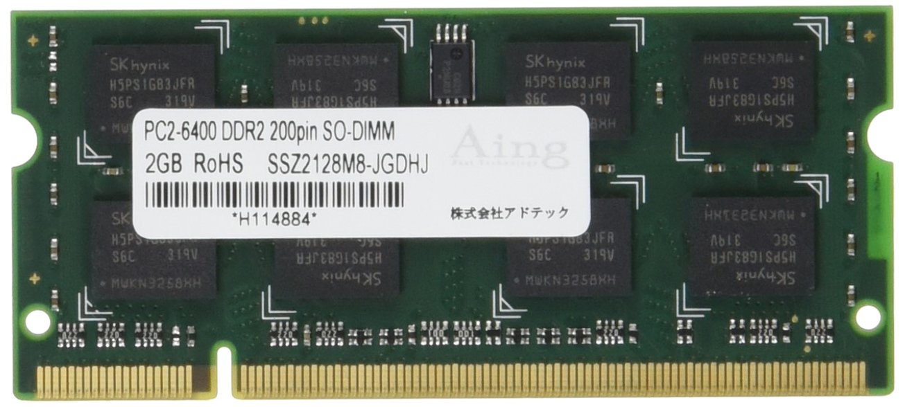 Amazon | アドテック ADS6400N-2G PC2-6400 DDR2 200PIN 2GB