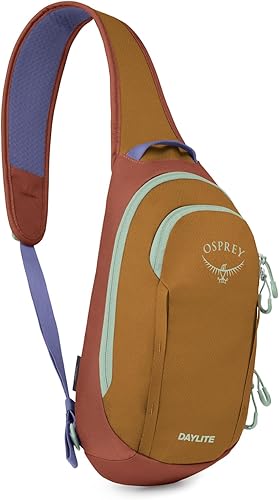 Miniatura 12 de Osprey Daylite - Mochila bandolera compacta para llevar a diario, festivales y viajes ligeros Wander Amarillo,Cebada Marrón Multi,Negro,Espiga