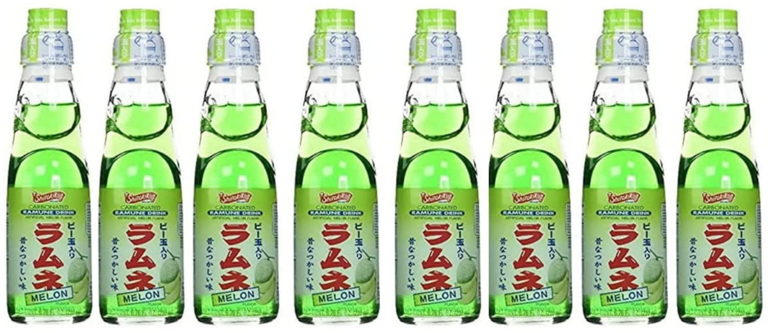 Amazon.com : RAMUNE Japanese Soft Drink multi-pack, 8 Bottles