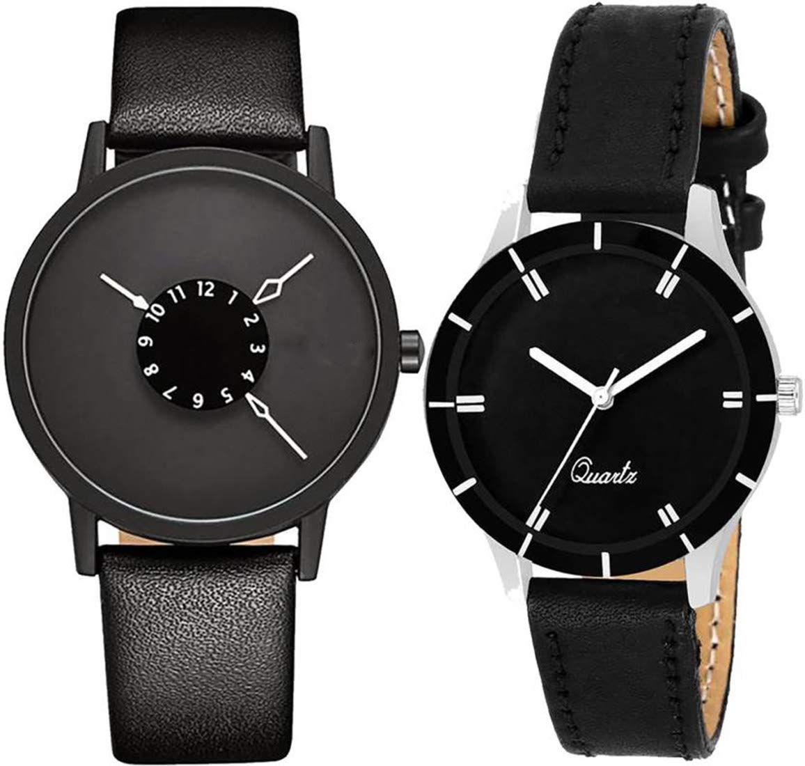 Acnos® Premium Analogue Multicolour Dial Watch Combo for Couple - Pack of 2 (B07L35CHVK) Amazon Price History, Amazon Price Tracker