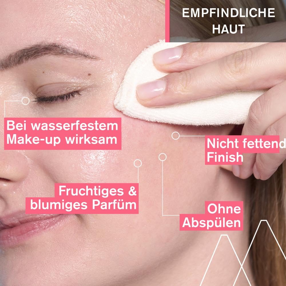 Uriage Mizellen Thermalwasser für Empfindliche Haut - Gesicht & Augen - 3-in-1: Reinigt, entfernt Make-up & Beruhigt - fruchtig-blumiger Duft - 96% Inhaltsstoffe Natürlichen Ursprungs - 500ml
