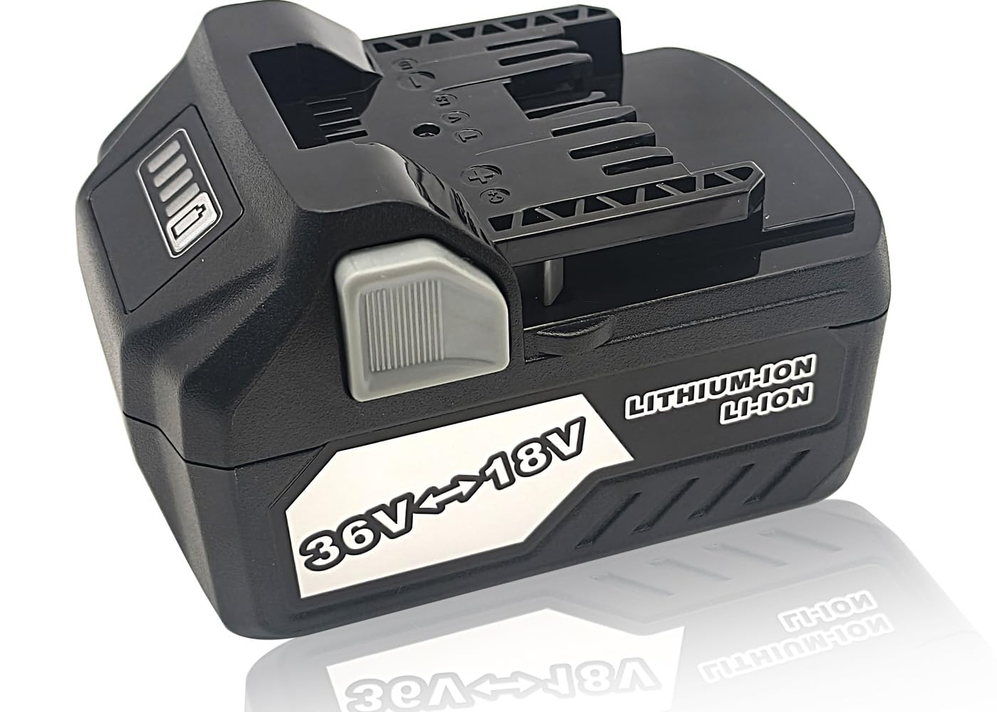 2 batterie di ricambio BSL36B18 BSL36A18 BSL36A18X (18 V 5,0 Ah / 36 V 2,5 Ah) compatibili con HiKOKI Multi Volt batteria BSL36C18 BSL3640MVT BSL36B18X (380207)