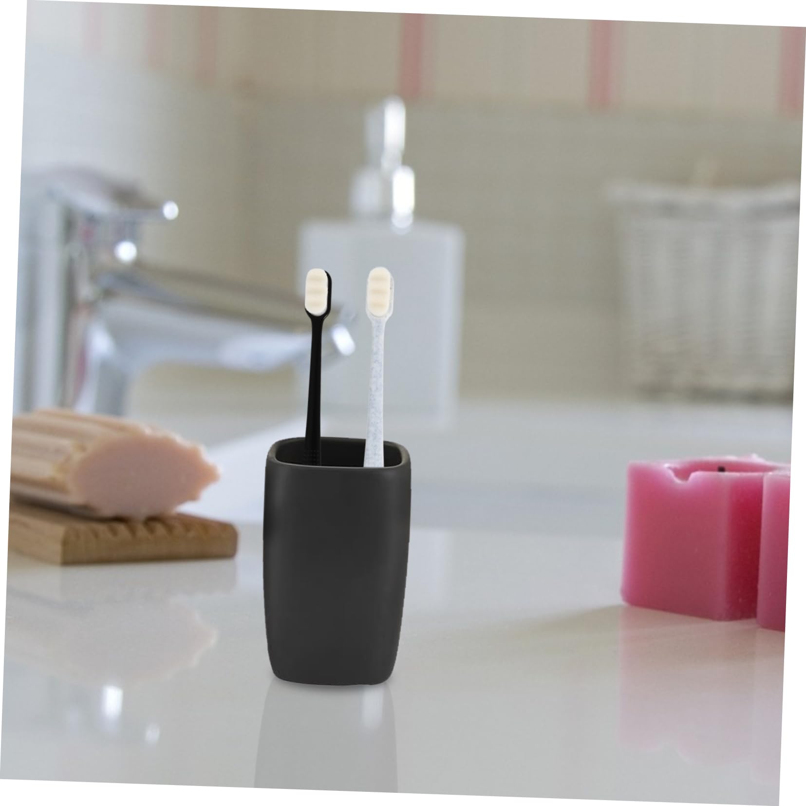 3 set Spazzolino Morbido Spazzolini Al Carbone i Sfusi o A Setole Morbide o Da Denti Portatili Resistenti Per Adulti 6 pezzi*3