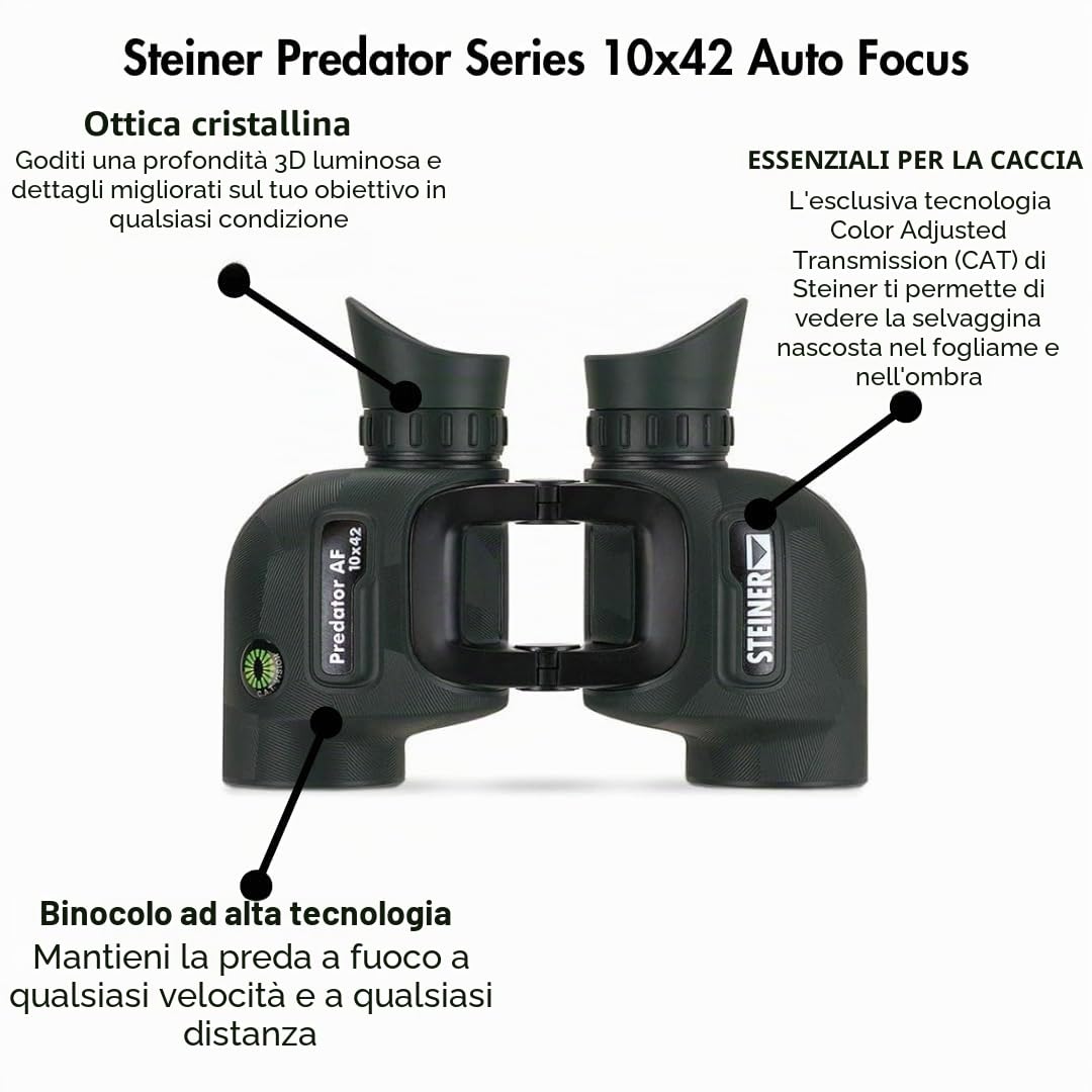 Steiner - Binocolo da Caccia Serie Predator