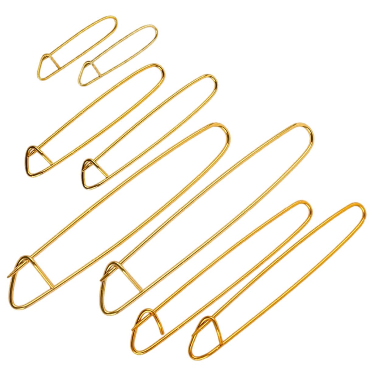 SEWACC 40piezas Marcadores De Puntos De Clips De Seguridad Para Tejer Accesorios Prácticos Para Crochet y Tejer