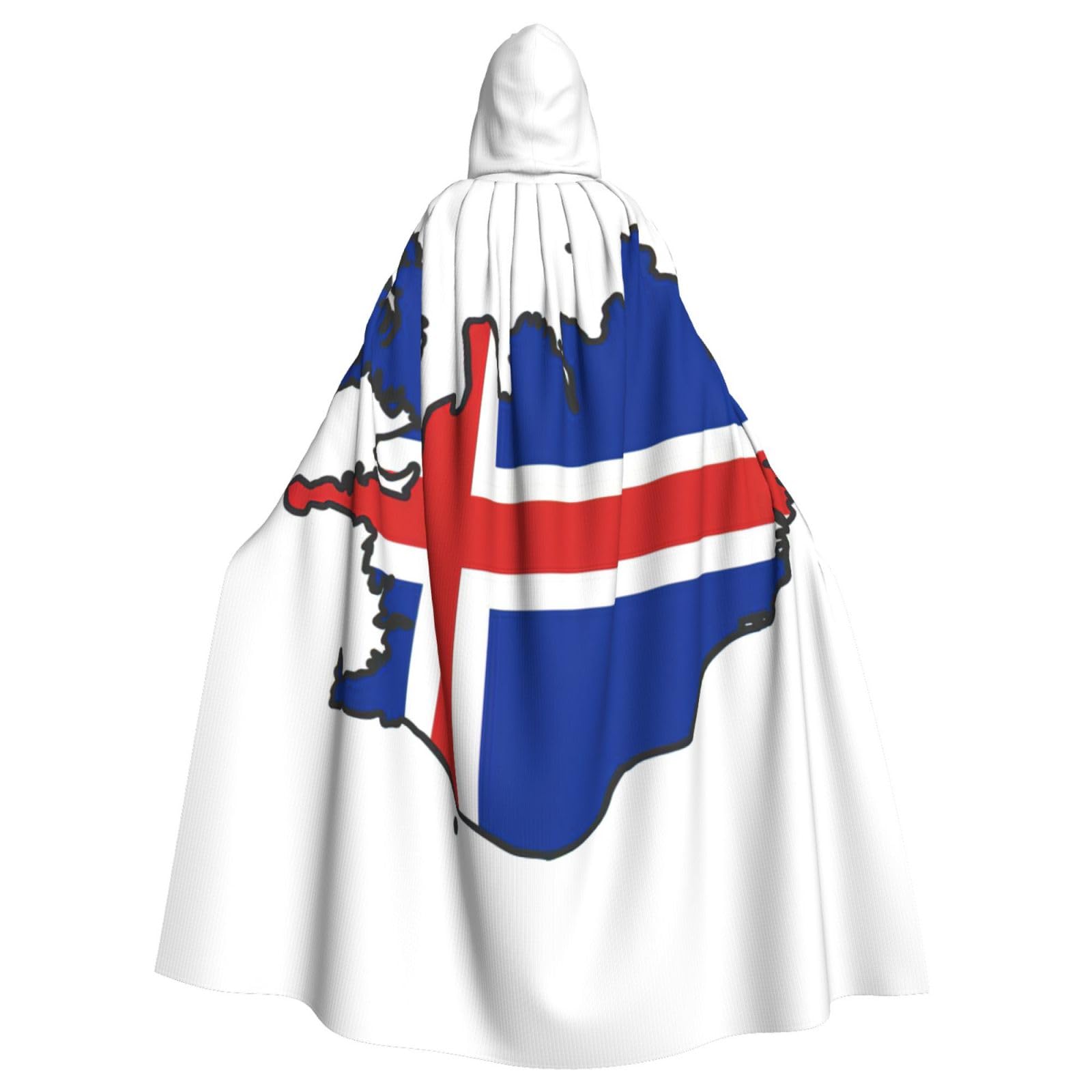 Cape médiévale à capuche Islande cadeau original mixte - 8