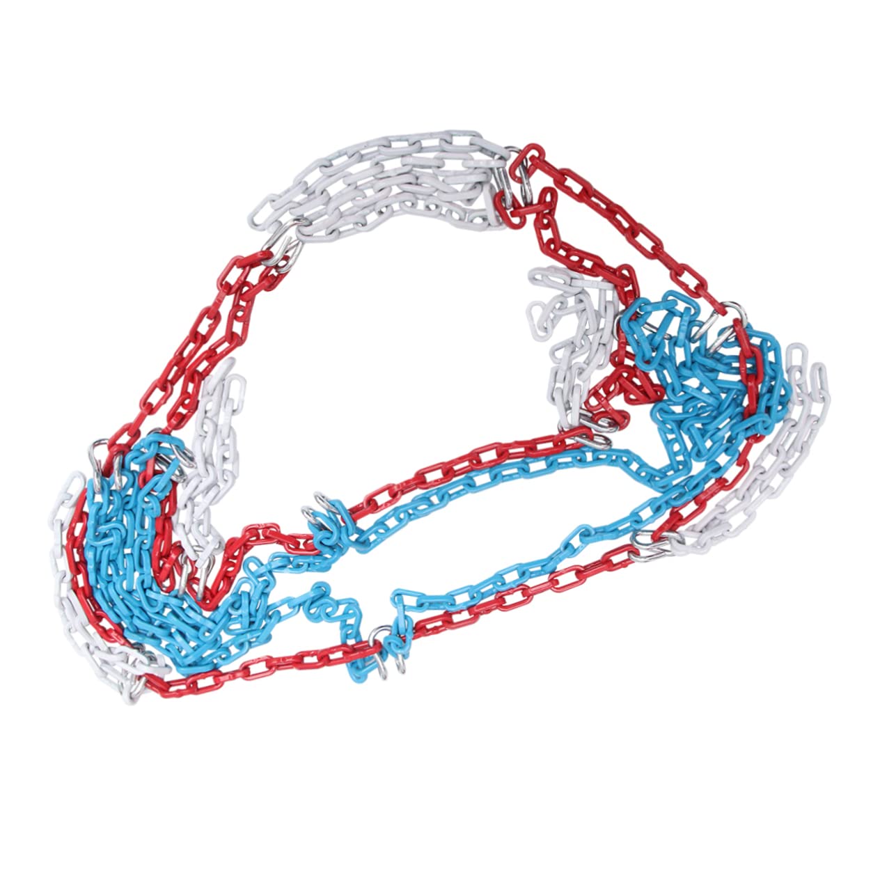 Mikikit Strong 3 Galvanized Manganese Steel Chain Basketball Net Basketball Hoop Net