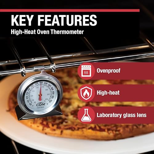 Miniatura 2 de Cdn Termómetro De Horno De Calor Alto