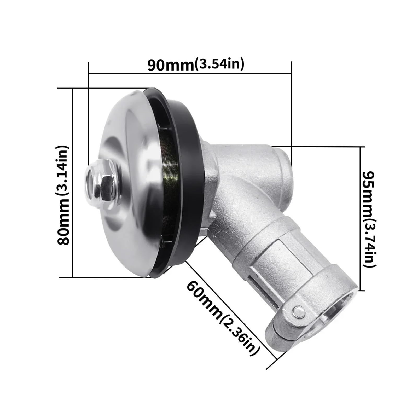 Głowice tnące, Wymiana Głowicy Przekładniowej 26mm/28mm 7/9 Zębów Trymera Do Części Kosiarki(28mm 7t)
