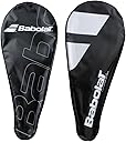 Babolat Tennis Racquet Cover with Shoulder Strap - Nylon (Black/White)